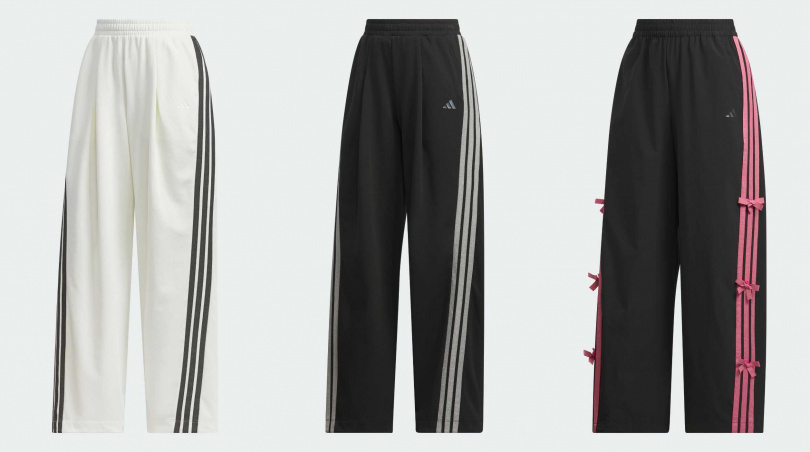 adidas三線錐形褲／2,490~2,690元（圖／品牌提供）