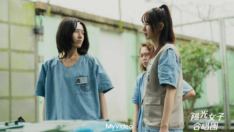 《陽光女子合唱團》何曼希(左)入圍金馬63最佳新演員獎。(圖/MyVideo)