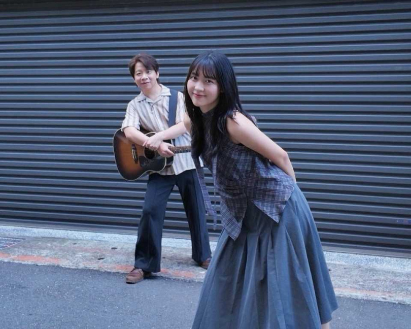 子慶與楊宜蓉因線上教學平台結緣。(圖/Soundscape提供)