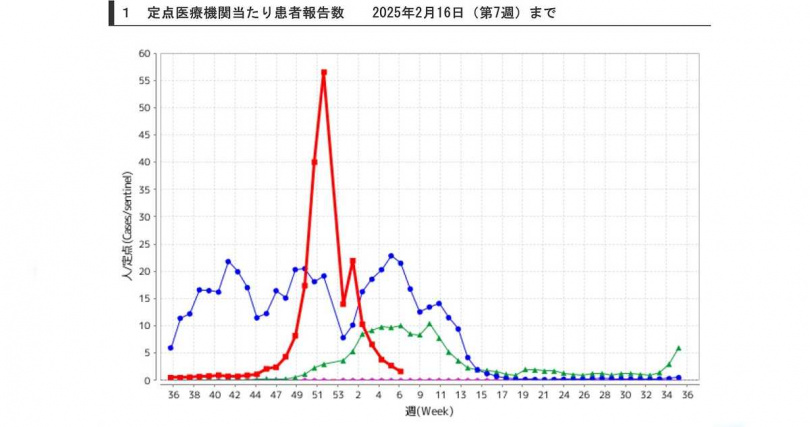 東京流感狀況。（圖／翻攝日本自助旅遊中毒者）