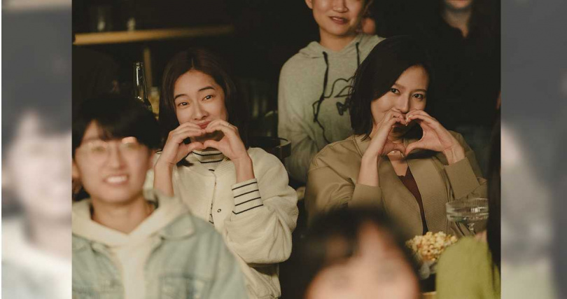 周采詩與劉品言分享對謝盈萱的觀察。（圖／Netflix提供）