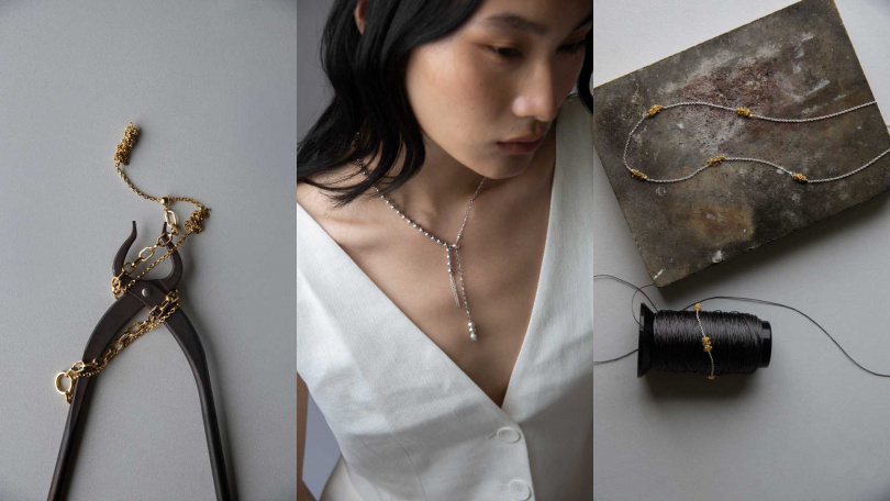 「Dance of Tassels」項鍊系列／4,280元～5,080元（圖／品牌提供）