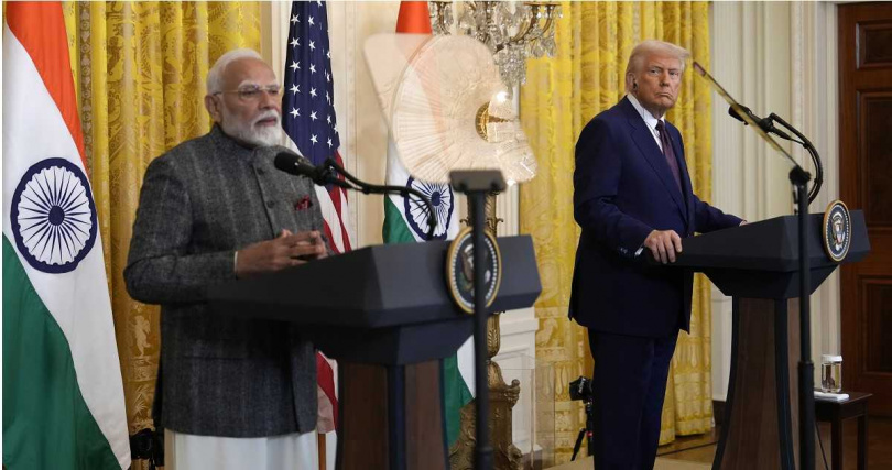 印度總理莫迪近期拒接美國總統川普四度來電,外媒解讀為對美方關稅政策的強烈不滿。