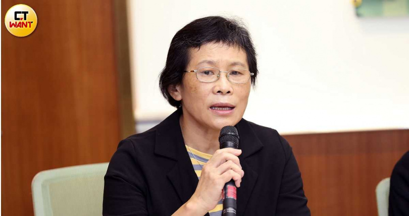 前立委陳椒華（圖）推動廚餘堆肥20年了，她直言不少縣市因為廠商搶著收廚餘養豬，地方政府樂得輕鬆，過去對於廚餘堆肥是興趣缺缺。（圖／CTWANT攝影組）