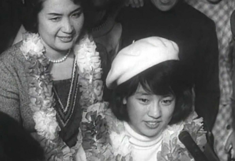 《萬博追踪》台灣首映當天加碼放映影視聽中心典藏的台影新聞片「電視明星翁倩玉」。（圖／國家影視聽中心提供）