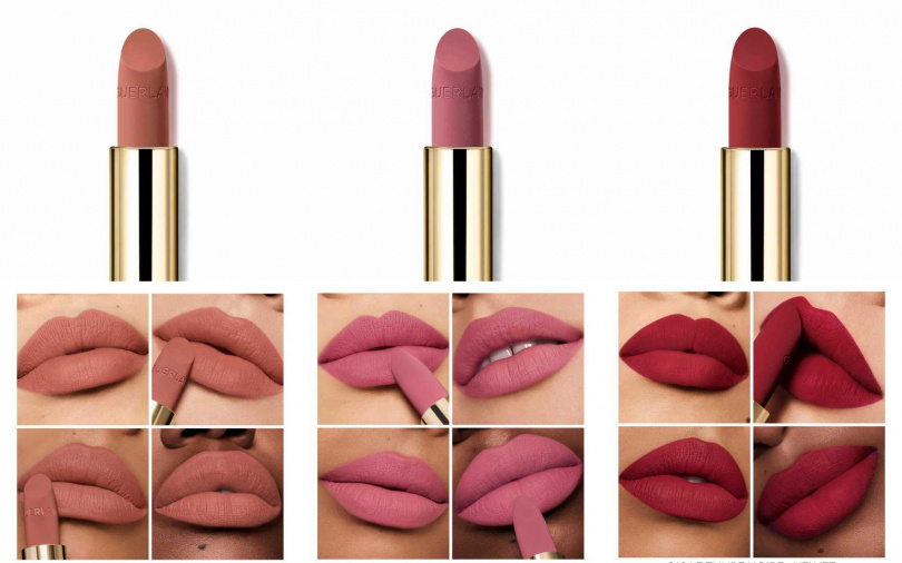 嬌蘭ROUGE G紅寶之吻高訂絲絨唇膏#205、#303、#962／1,450元（圖／品牌提供）