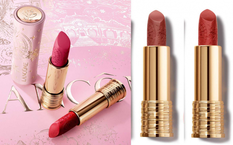 蘭蔻絕對完美唇膏－絲絨霧感(2025聖誕限量版)／1,550元（圖／品牌提供）