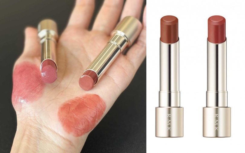 RMK霧光柔潤口紅#11、#12／1,400元（圖／品牌提供、吳雅鈴攝）