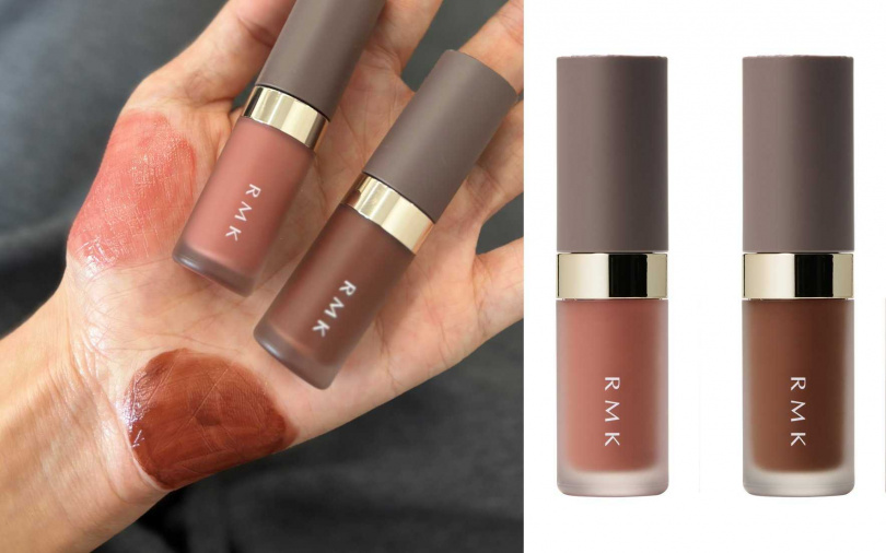RMK持色水感唇釉#EX-11、#EX-12／1,400元（圖／品牌提供、吳雅鈴攝）