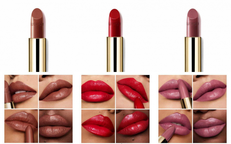 嬌蘭ROUGE G紅寶之吻高訂緞光唇膏(限量)#12、#345、#759／1,450元（圖／品牌提供）