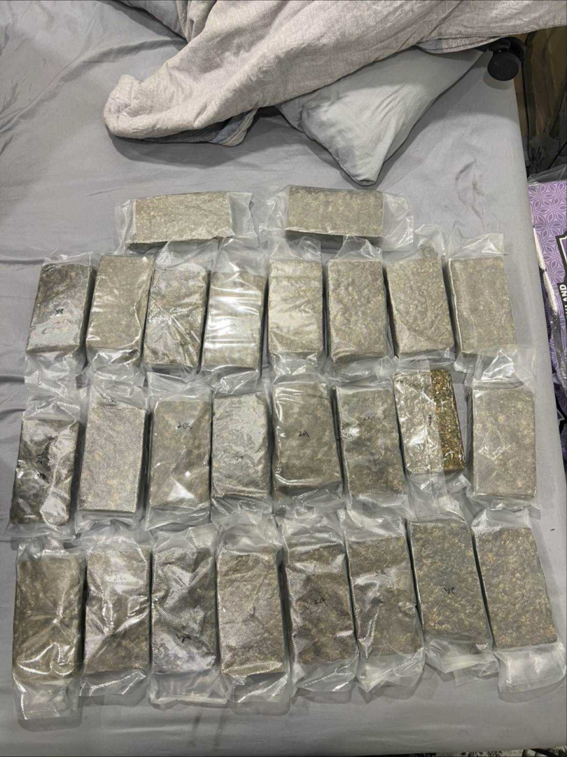 刑事局偵三大隊日前掌握竹聯幫新興堂口齊興會涉嫌教唆泰籍女子運毒來台。(圖/翻攝畫面)