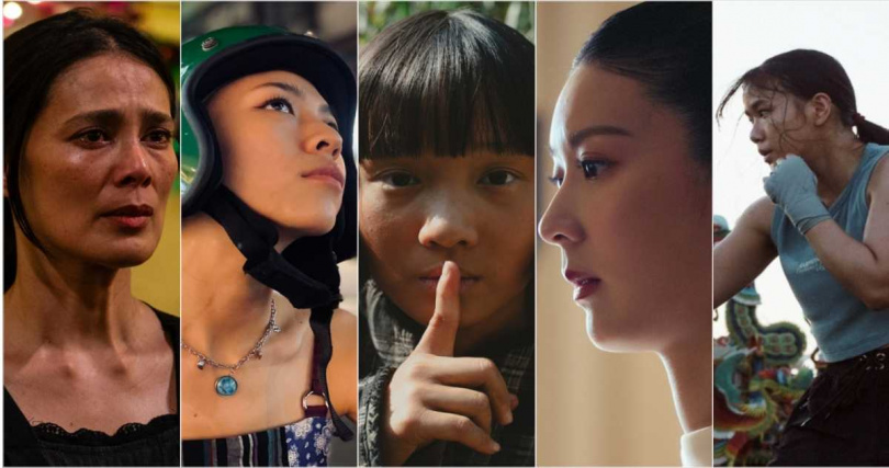 最佳女主角入圍者有《丟包阿公到我家》安潔兒.艾奎諾、《左撇子女孩》馬士媛、《大濛》方郁婷、《雙囍》余香凝、《恨女的逆襲》林怡婷。(圖/台北電影節)