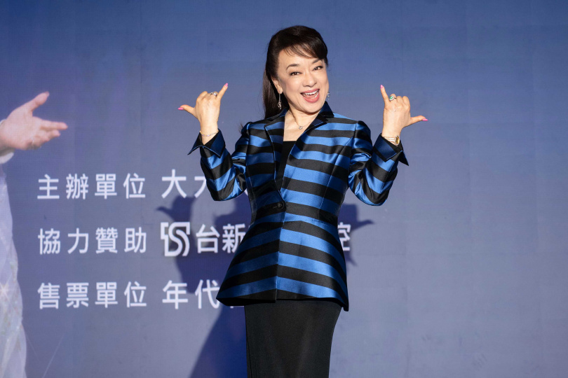翁倩玉舉辦出道60週年演唱會。(圖/大大娛樂提供)
