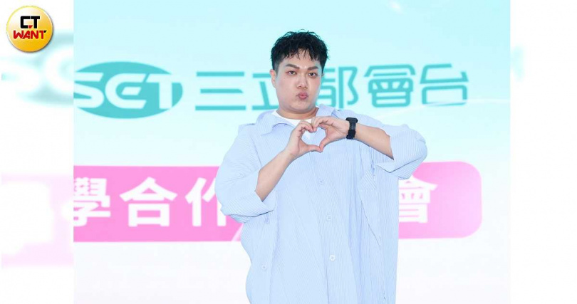 鬼鬼好友關韶文透露在鬼鬼產下女兒後有到對方家中探望。(圖/林士傑攝)