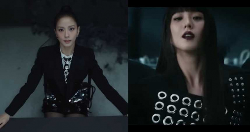 JISOO穿著多套DIOR的華服搭配DIOR飾品耳環配件出鏡（圖／擷取自YOUTUBE、JISOO IG）