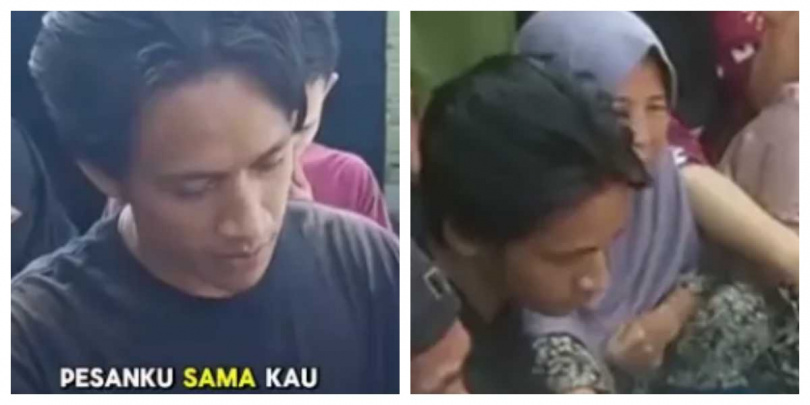 科納威浦東比村依據Tolaki族傳統舉行Mosehe儀式，丈夫當眾將妻子交由情夫照顧。（圖／翻攝自IG，@fakta.indo）