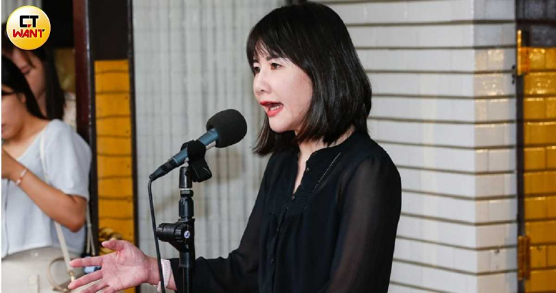 彰化縣籍立委謝衣鳳(圖)是2026彰化縣長大熱門,她的親弟謝典林近期開箱豪宅話題不小,各界也關注她的回應。(圖/黃耀徵攝)