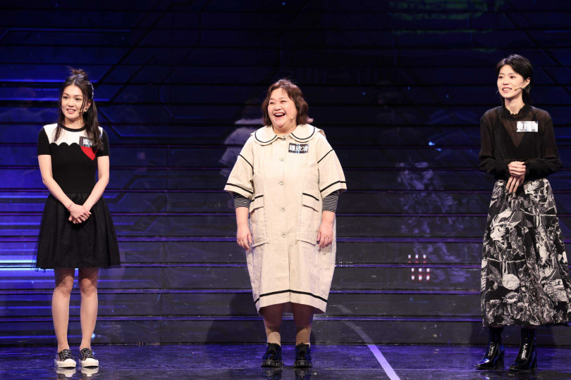 蜜雪（左起）、鍾欣凌、曹雅雯一起上節目。（圖／公視提供）