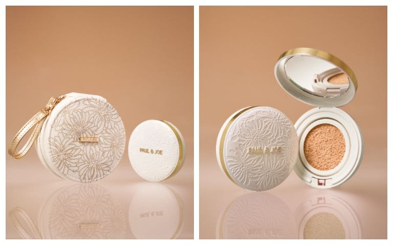 購買糖瓷超抗陽隔離 SPPF50+PA++++15ml + 糖瓷超抗陽精華氣墊SPF50+PA++++9g（蕊+盒）贈白蕾絲仿皮訂製包（圖／品牌提供）