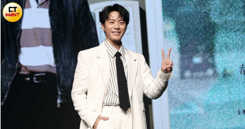 韋禮安先前眼皮狂跳，老婆安慰他是喜上加喜。（圖／侯世駿攝）