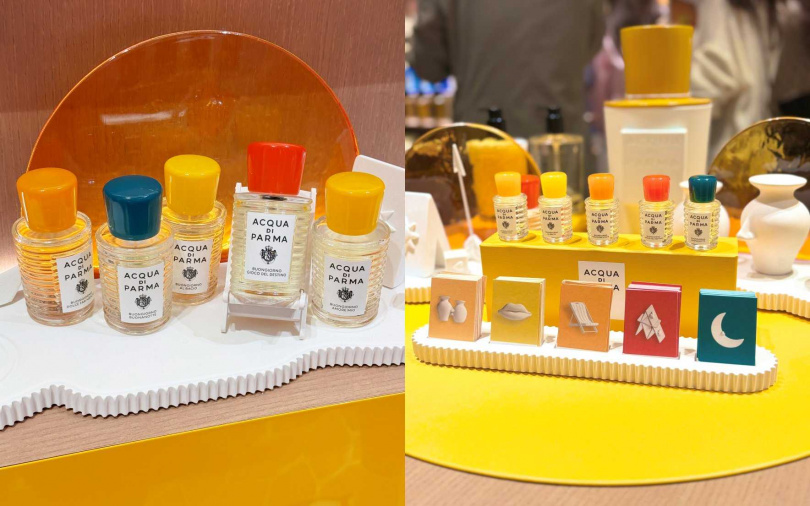 Buongiorno早安義式生活美學系列,共有五款”貼膚香”的淡香精,低調不張揚的香調特性,只有在對方靠近妳時才聞得到的自然細緻香味,讓穿戴香水的方式也能如此輕盈。(圖/吳雅鈴攝)