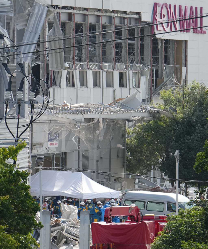 AEON Mall熊本店爆炸事故已造成7人死亡。(圖/達志/美聯社)