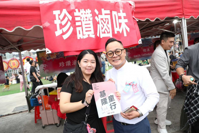 「促咪」市集串連破百在地商家,童子瑋:「全力支持青年創意」。(圖片提供/主辦單位)