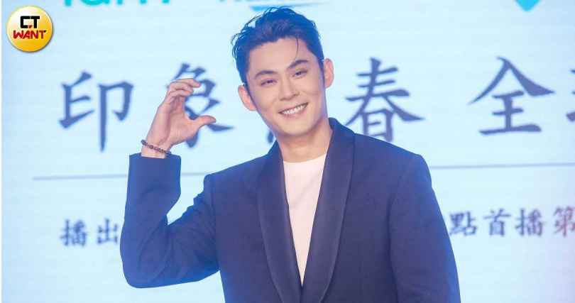 陳奕說媽媽會期待他成家，但不會催促他。（圖／趙文彬攝）