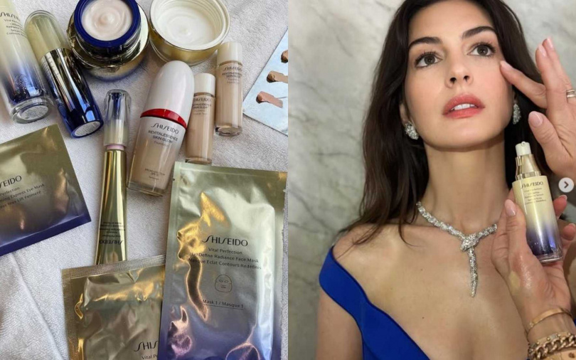 小安長年愛用的抗老保養品，就是來自資生堂國際櫃的激抗痕系列。（圖／取自jilliandempsey IG）