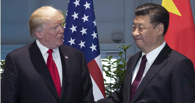 美國總統川普近日在社群平台上發文批評習近平「非常強硬」，讓外界憂心川習通話是否會如期進行。（圖／達志／美聯社）