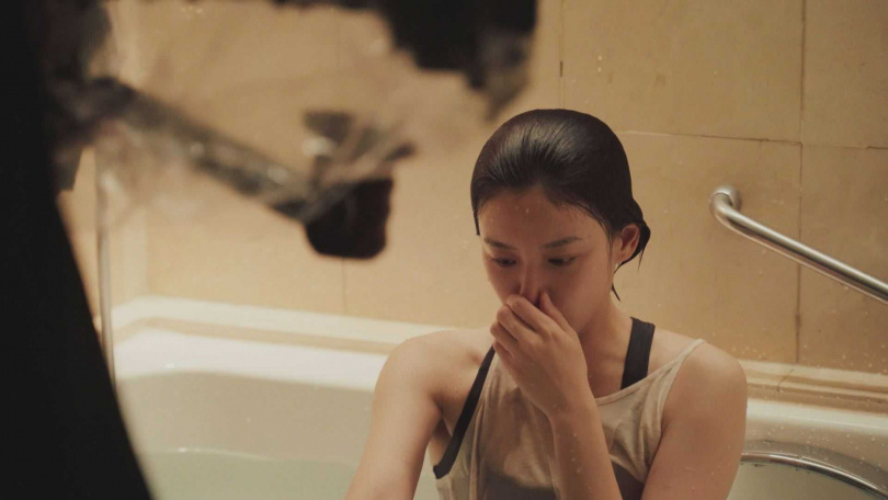 袁澧林拍《山忌 黃衣小飛俠》十分辛苦，一場浴缸溺水戲讓她苦不堪言。（圖／威視提供）