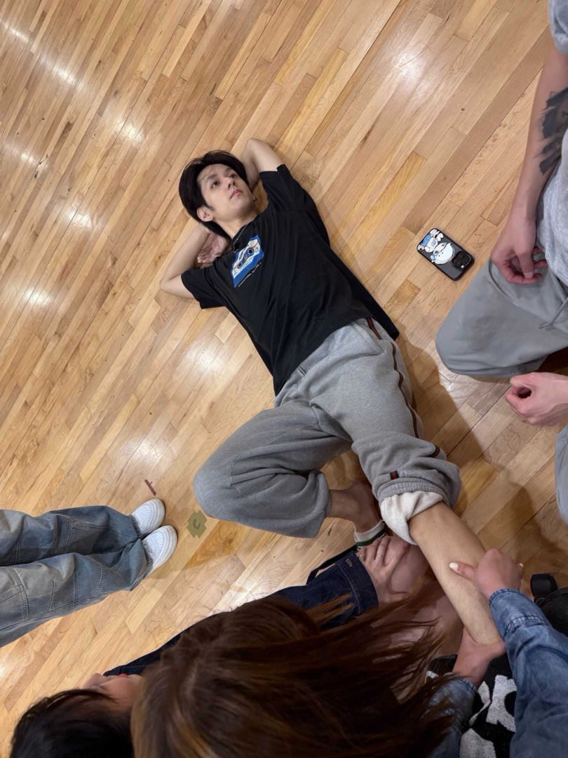 洪暐哲練舞受傷，幸好在積極復健後已無大礙。（圖／年代整合行銷提供）