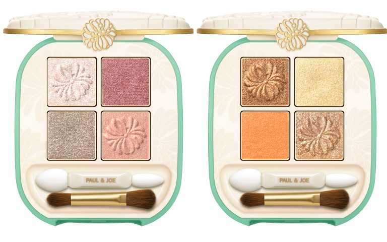 PAUL & JOE 巴黎時尚4色眼彩盤#09、#10，4g / 1,550元（圖／品牌提供）