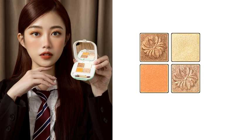 PAUL & JOE 巴黎時尚4色眼彩盤#09   4g / 1,550元（圖／品牌提供）