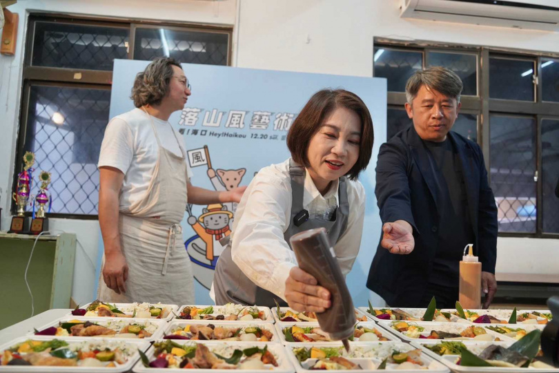 2025屏東落山風藝術季20日登場，周春米率先開箱《看！海口 Hey,Haikou!》驚喜亮點。（圖片提供／屏東縣政府）