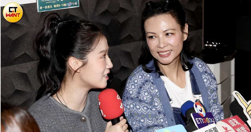 陳孝萱認為談不談戀愛是自己的選擇,自己過也很好。(圖/侯世駿攝)