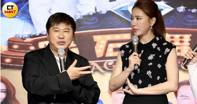 小禎(右起)將加入胡瓜《鑽石舞台之夜》演唱會主持陣容,父女同台精彩可期。(圖/侯世駿攝)