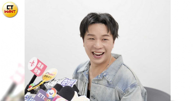 派翠克不敢說死自己與檸檬後續發展。(圖/蘇聖倫攝)
