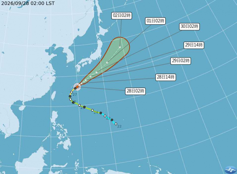(圖/中央氣象署提供)