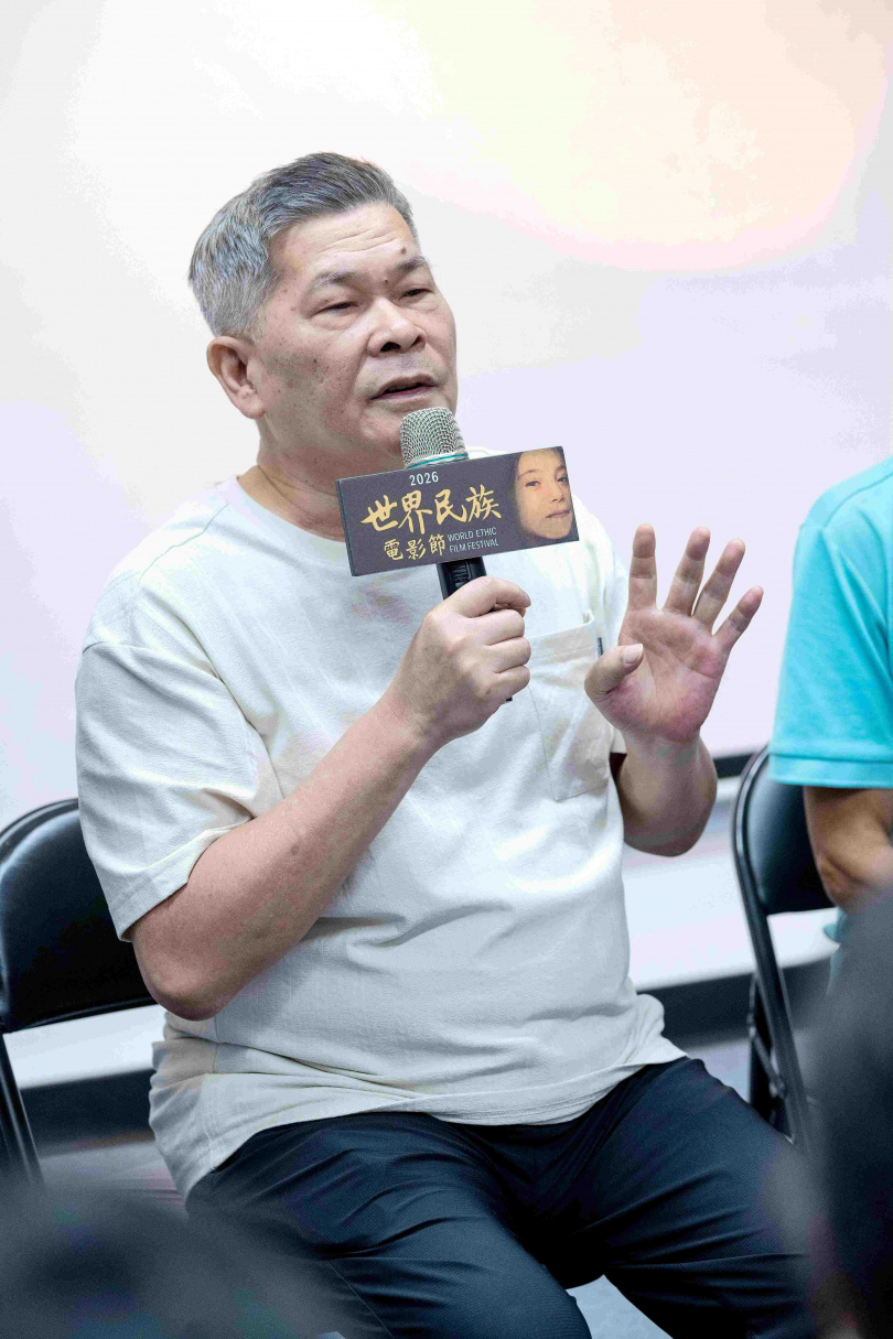 上月澎恰恰出席電影活動，透露還會繼續拍電影，並未因負債而打消導演夢。（圖／海鵬提供）