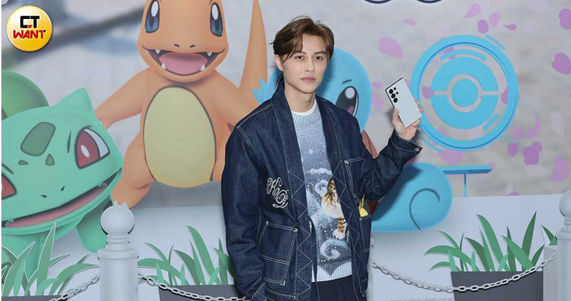 王子自豪歷任女友顏值不輸人。(圖/楊澍攝)