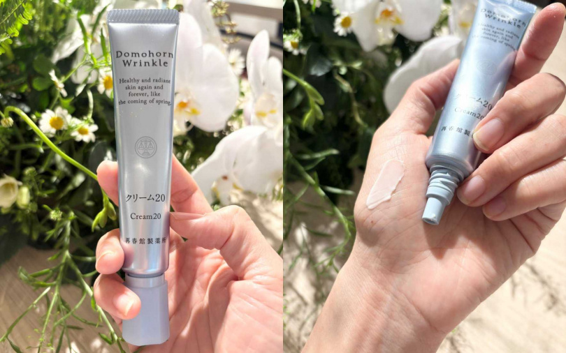 朵茉麗蔻最新升級的「乳霜20」,質地也變得更輕盈好吸收。(圖/吳雅鈴攝)