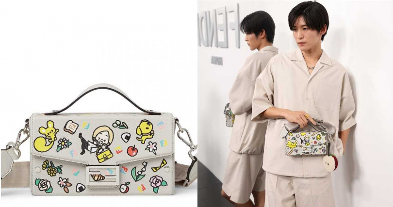 FENDI「Silvia And The Baguette」Baguette Soft Trunk／80,000元（圖／品牌提供）