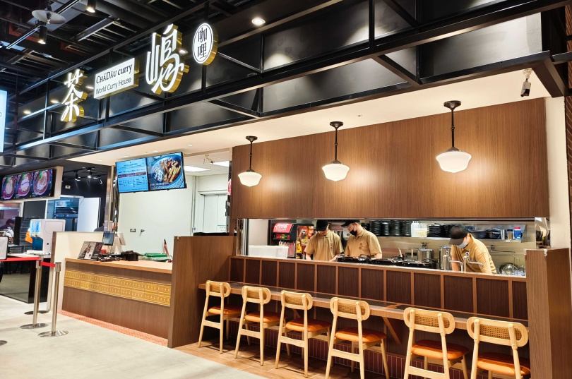 「茶嶋咖哩」首進賣場開出北部首店。（圖／魏妤靜攝）