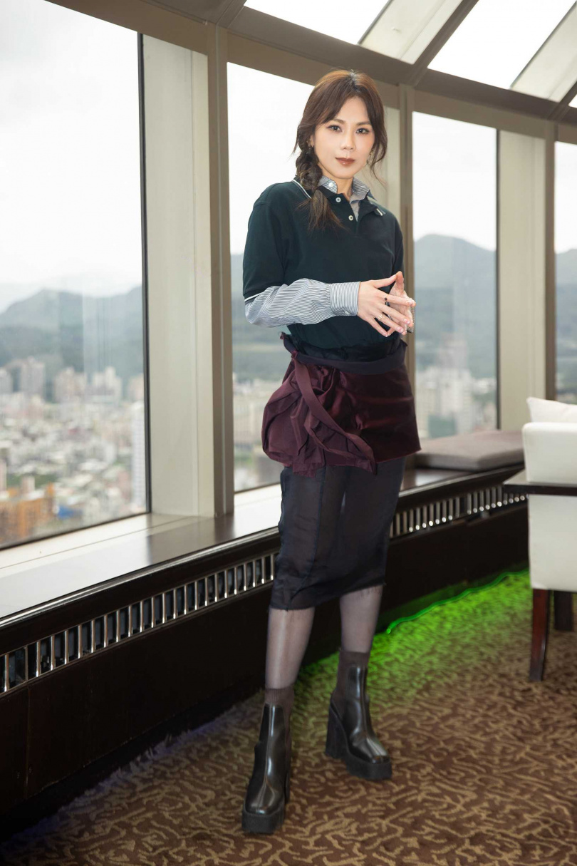 對於感情蔡健雅抱持不排斥也不強求的態度。（圖／亞神音樂提供）