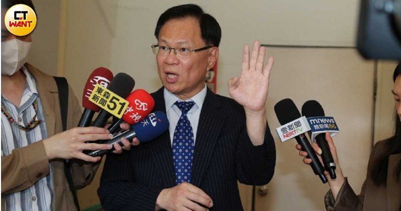 民眾黨立委張啓楷（圖）挾高知名度與媒體曝光度在2026嘉義市長選戰後勢看漲。（圖／CTWANT攝影組）