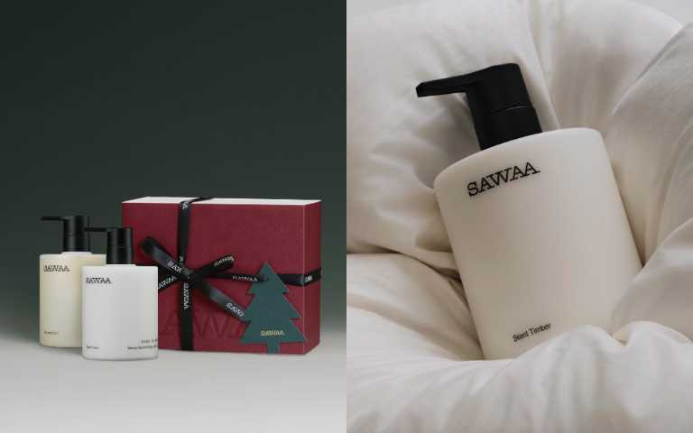 SAWAA 微光沐浴組/2,280元(圖/品牌提供)