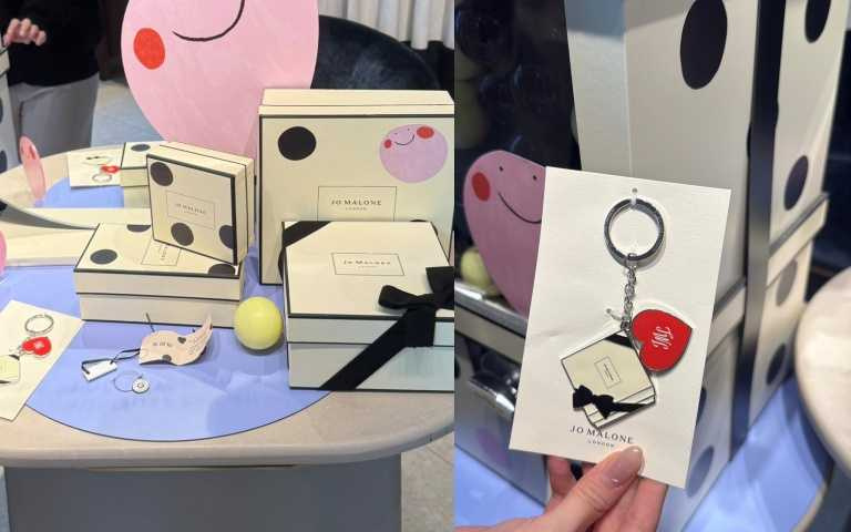 2/28前憑扭蛋殼靠櫃購買任一香水30/50/100ml，即可額外獲贈&nbsp;Just Because&nbsp;愛心禮物吊飾*，禮贈心意，幸福隨行！&nbsp;&nbsp;（圖／黃筱婷攝）