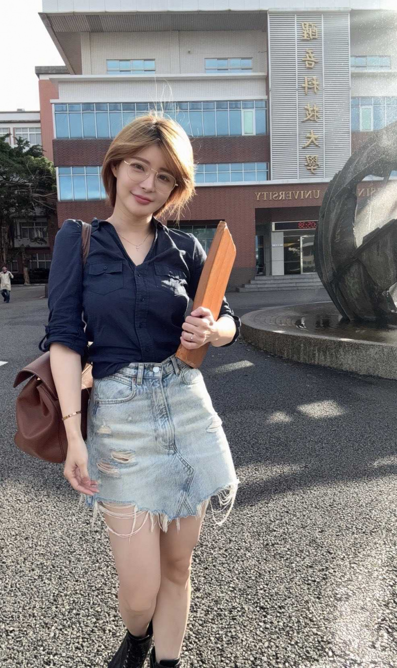 孟慶而火辣穿著引發熱烈討論。（圖／起而行文化傳媒提供）