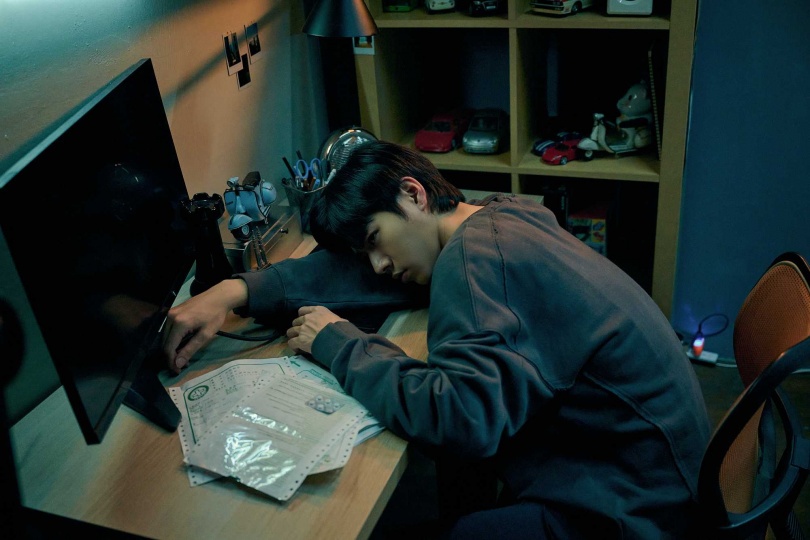 林佳辰首度挑戰演戲。（圖／樂波時代提供）